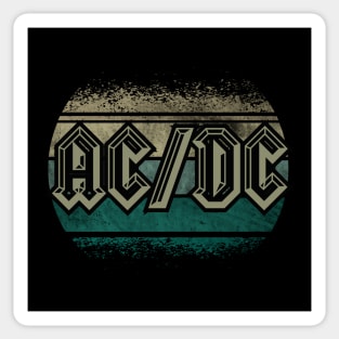 ac dc Sticker